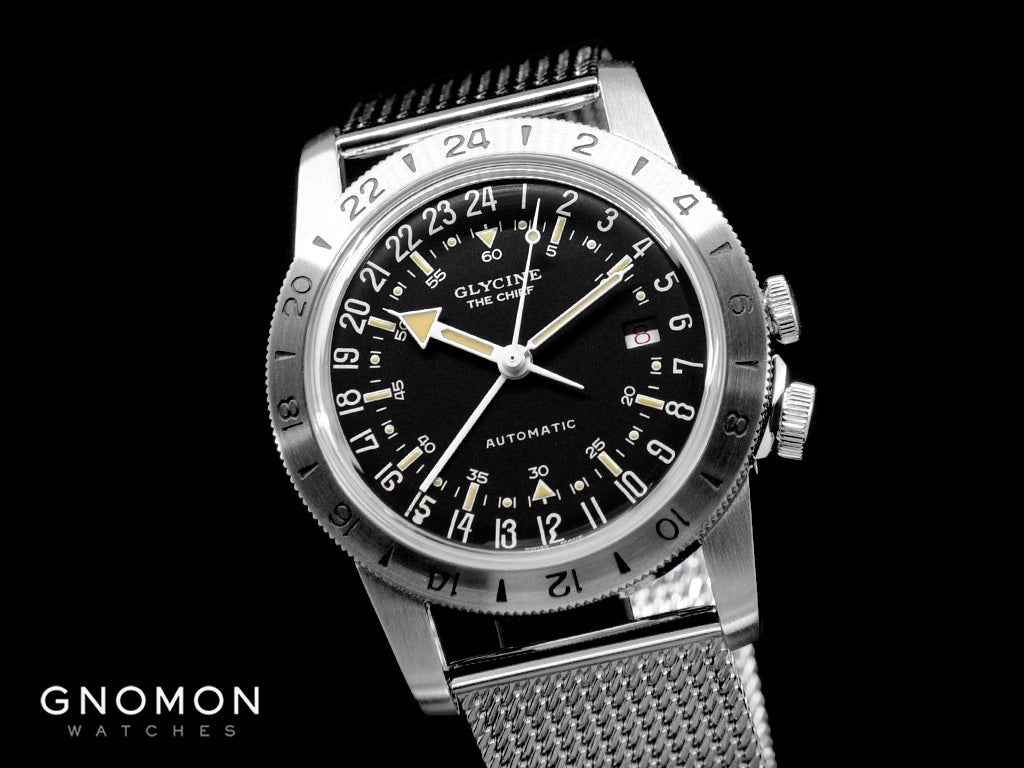 Airman “The Chief” GMT Black - Bracelet Ref. GL0464 - Image 5
