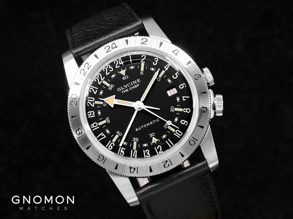 Airman “The Chief” GMT Black - Leather Ref. GL0465 - Image 5