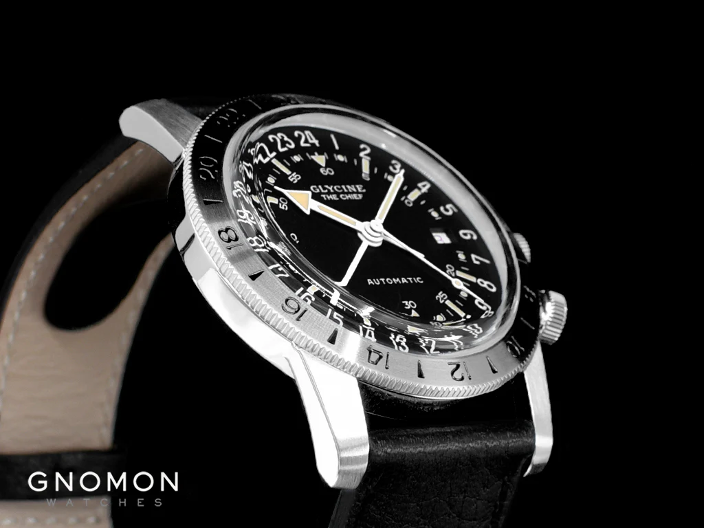 Airman “The Chief” GMT Black - Leather Ref. GL0465 - Image 8