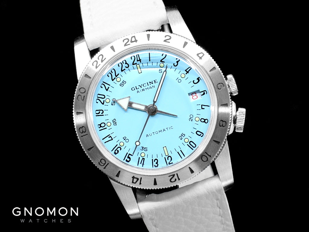 Airman Vintage Pastel Blue Purist 36mm Ref. GL0489 - Image 5