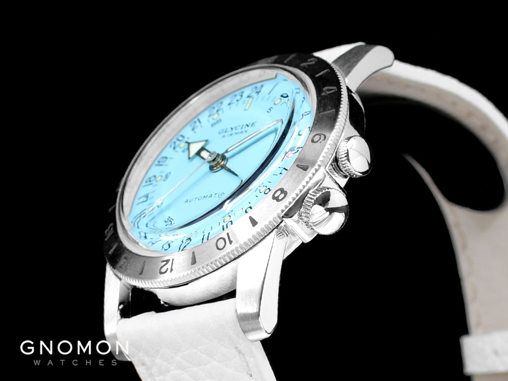 Airman Vintage Pastel Blue Purist 36mm Ref. GL0489 - Image 7