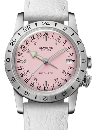 Airman Vintage Pink Purist 36mm Ref. GL0488