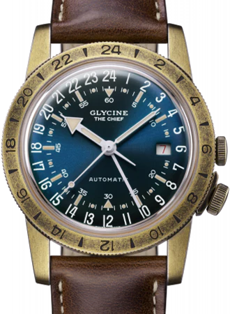 Airman Vintage "The Chief" GMT Aged Blue Ref. GL0308
