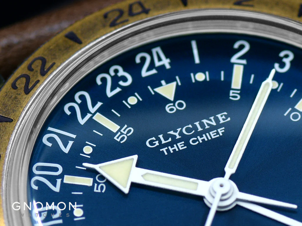 Airman Vintage "The Chief" GMT Aged Blue Ref. GL0308 - Image 4