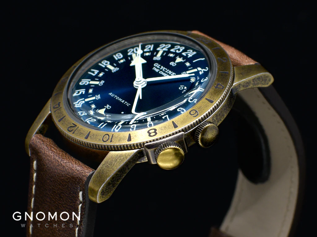Airman Vintage "The Chief" GMT Aged Blue Ref. GL0308 - Image 7