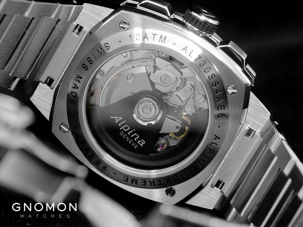 Alpiner Extreme Chronograph Automatic Silver - Bracelet Ref. AL-730SB4AE6B - Image 10