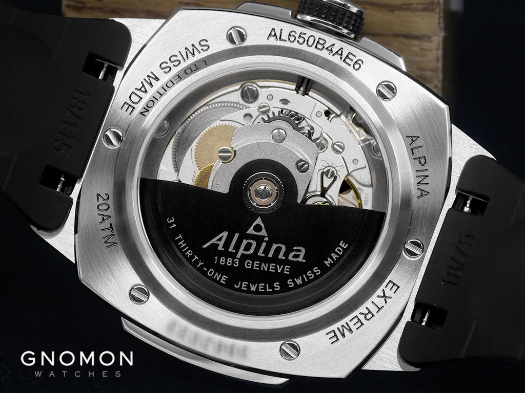 Alpiner Extreme Regulator Automatic Black - Rubber Ref. AL-650B4AE6 - Image 10