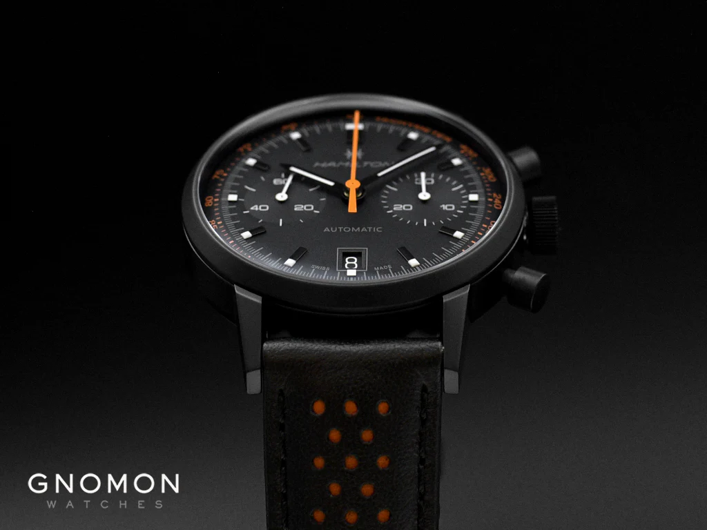 American Classic Intra-matic Auto Chrono Blackout Orange Ref. H38446732 - Image 6