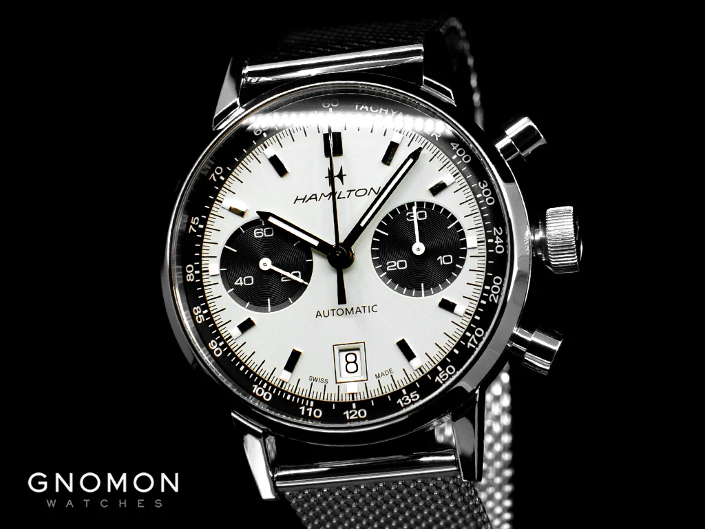 American Classic Intra-Matic Chronograph White - Bracelet Ref. H38416111 - Image 5