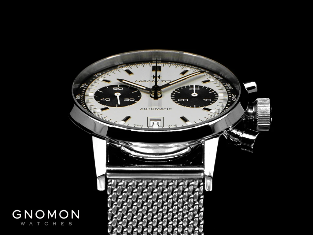 American Classic Intra-Matic Chronograph White - Bracelet Ref. H38416111 - Image 6
