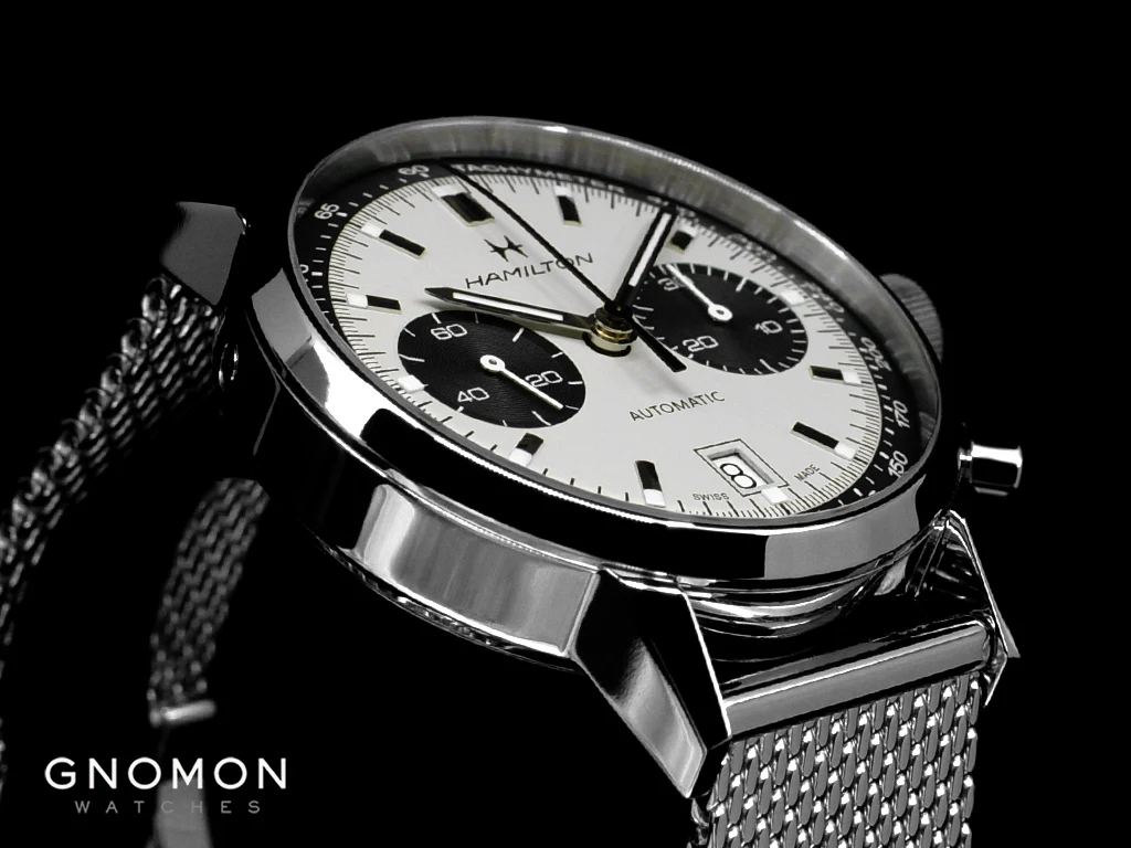 American Classic Intra-Matic Chronograph White - Bracelet Ref. H38416111 - Image 8