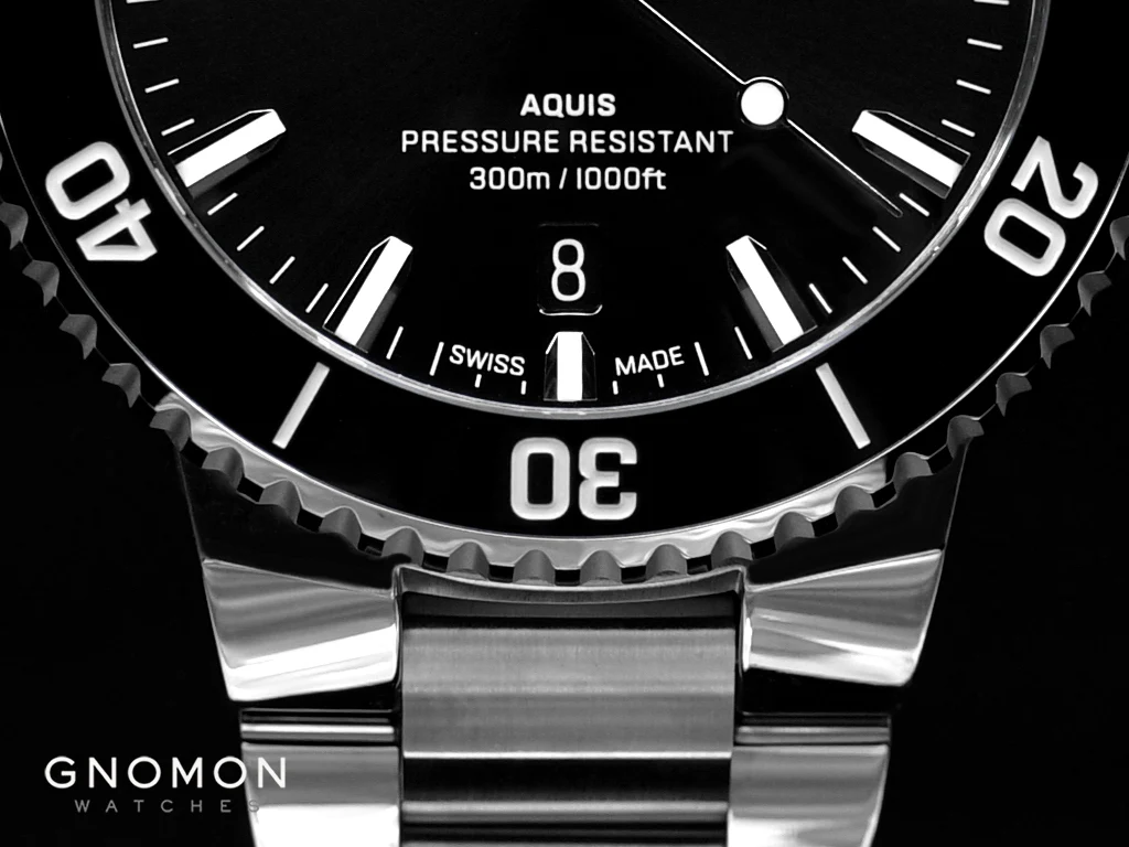Aquis Date 41.5mm Black - Bracelet Ref. 01 733 7787 4154-07 8 22 04PEB - Image 3