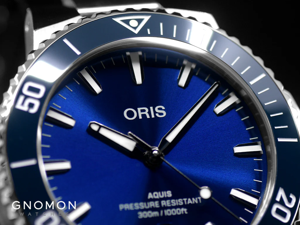 Aquis Date 41.5mm Blue - Bracelet Ref. 01 733 7787 4135-07 8 22 04PEB - Image 4