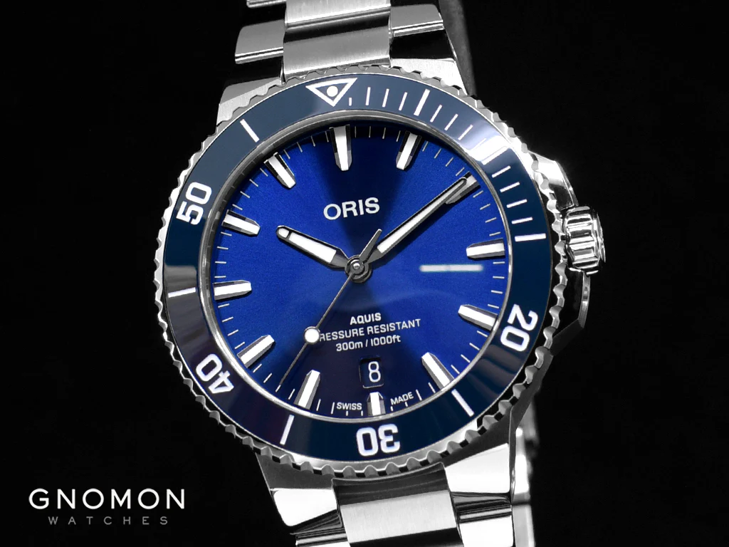 Aquis Date 41.5mm Blue - Bracelet Ref. 01 733 7787 4135-07 8 22 04PEB - Image 5