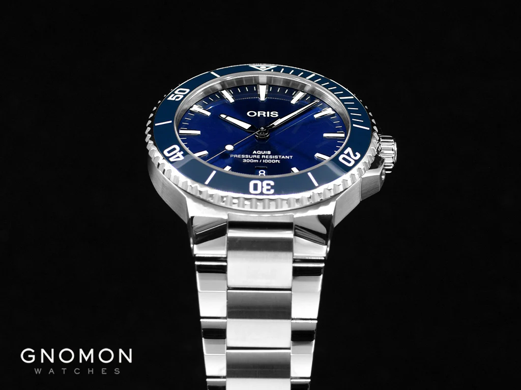 Aquis Date 41.5mm Blue - Bracelet Ref. 01 733 7787 4135-07 8 22 04PEB - Image 6