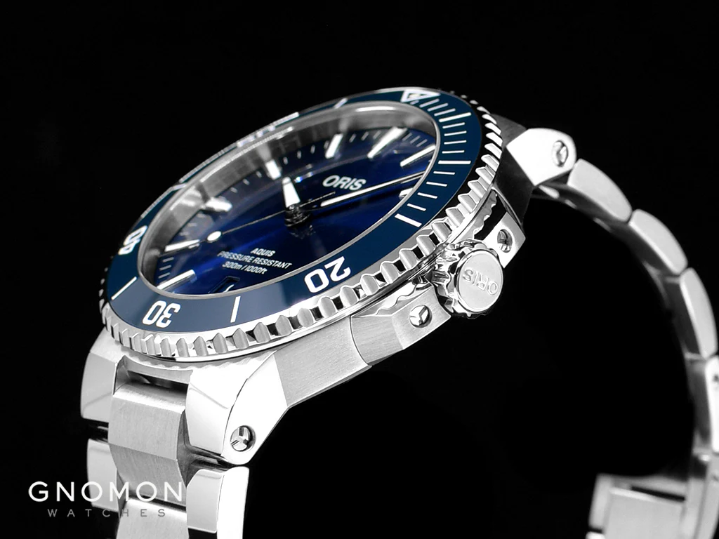 Aquis Date 41.5mm Blue - Bracelet Ref. 01 733 7787 4135-07 8 22 04PEB - Image 7