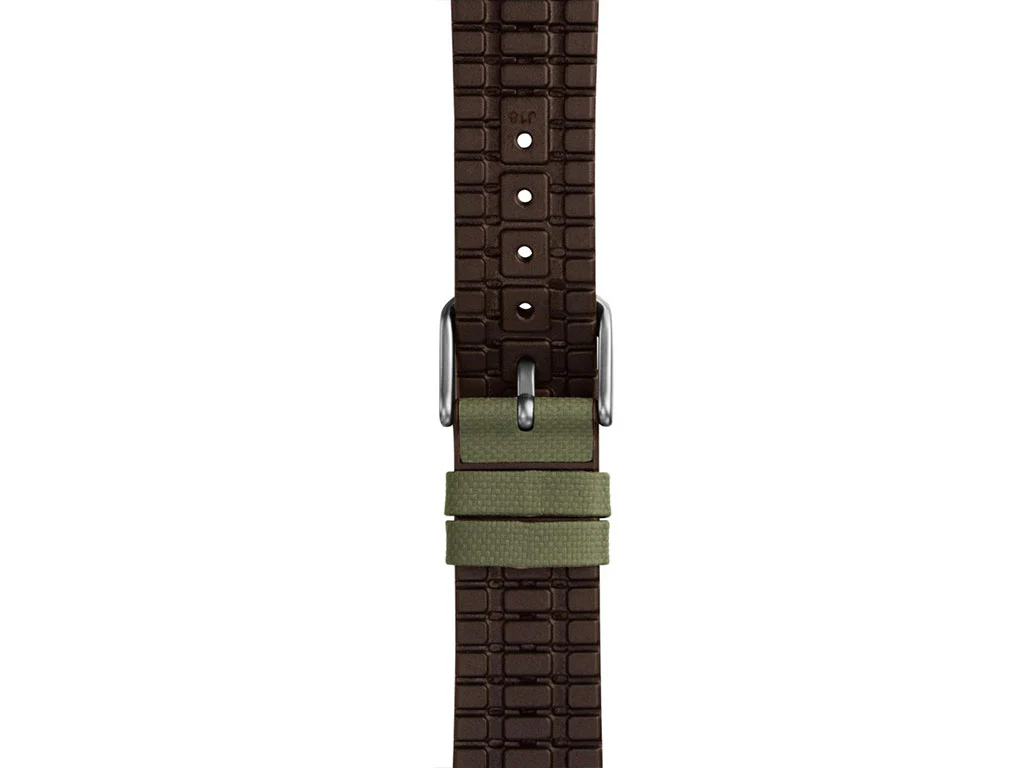 Arne Green/Brown Leather Strap - Image 3