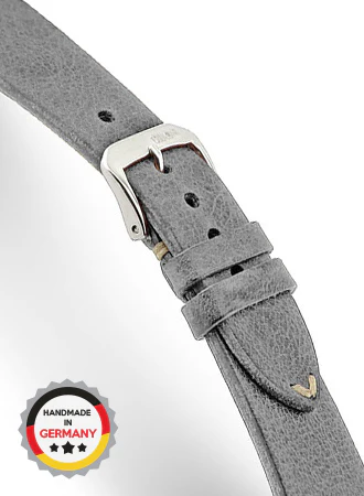 Bedford - Stone Grey - Vintage Leather