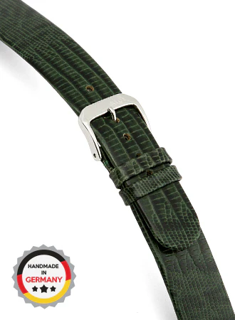 Bolivia - Forest Green - Teju Lizard Grained