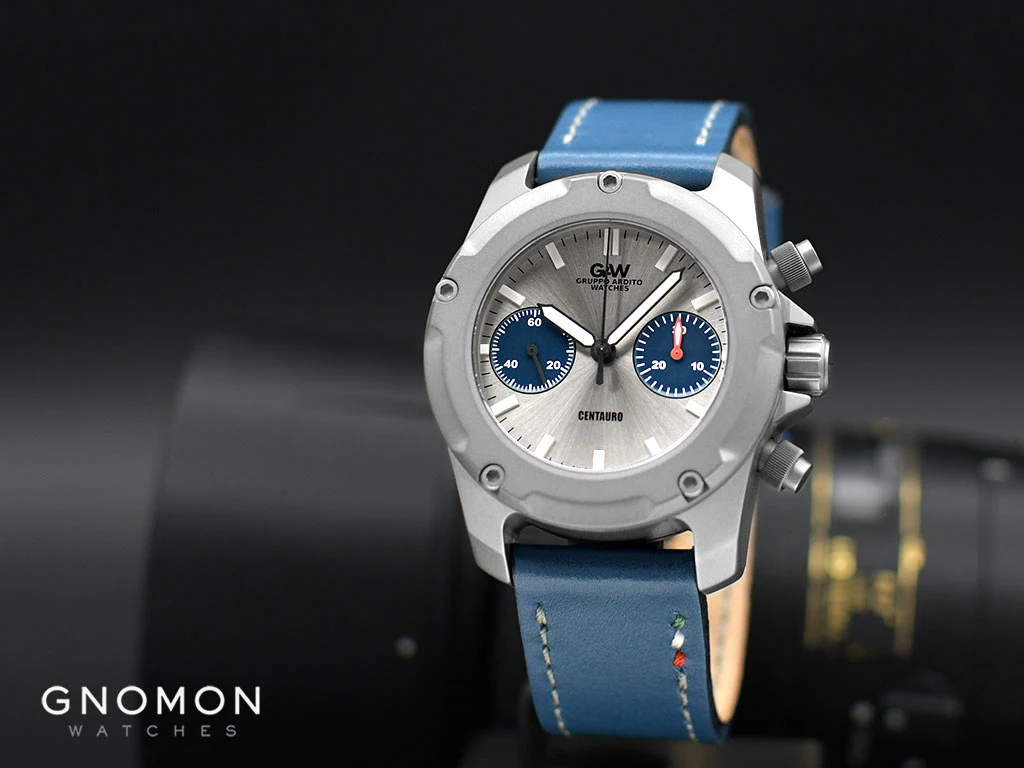 Centauro Chronograph Silver Blue - Image 2