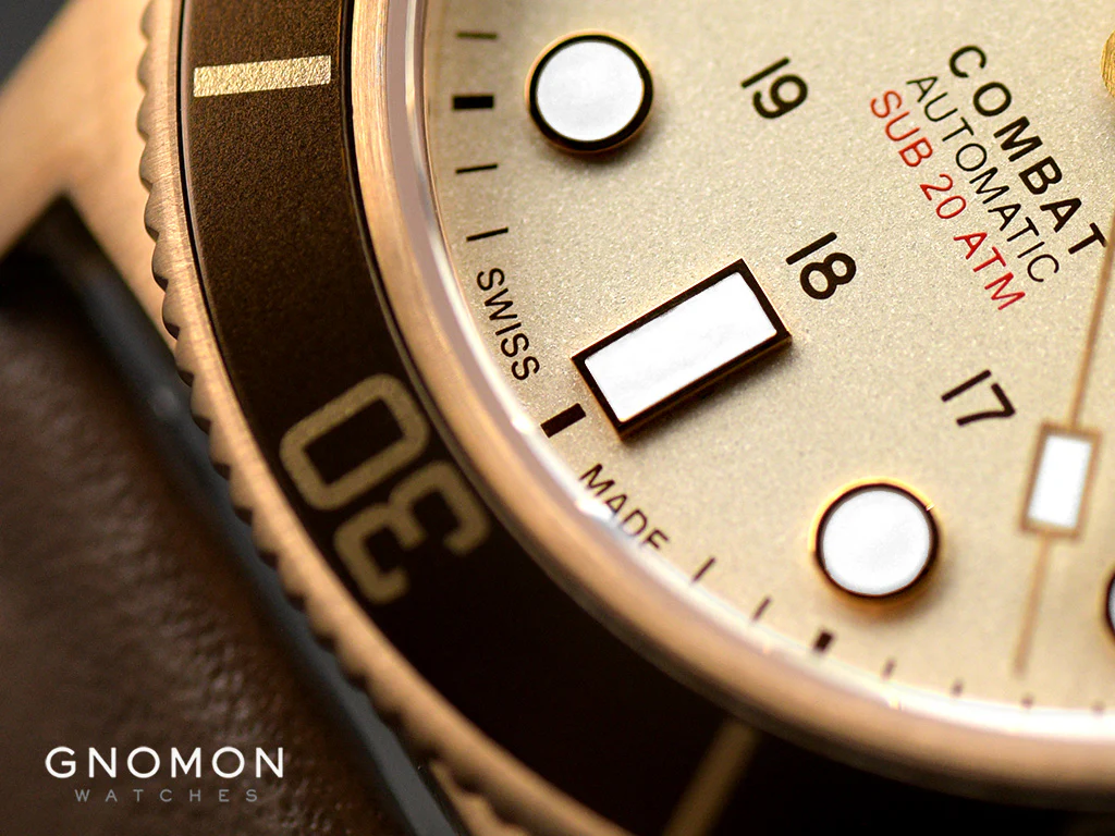 Combat SUB 42 Bronze Champagne Brown Ref. GL0547 - Image 3