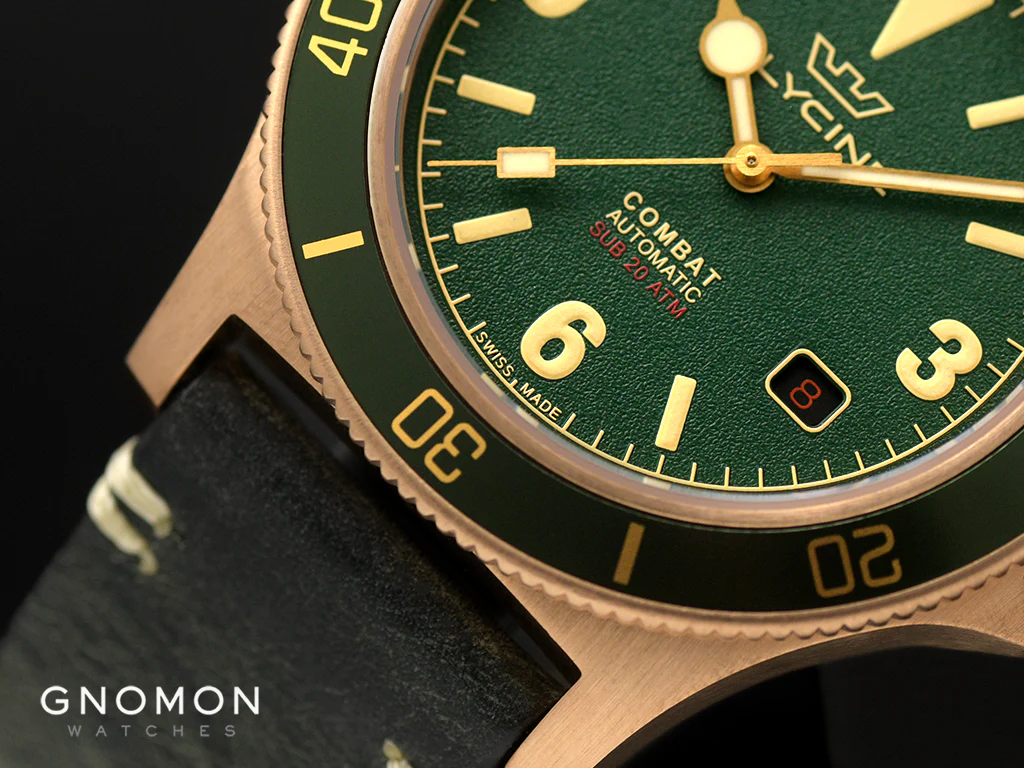 Combat SUB 42 Bronze Vintage Green Ref. GL0482 - Image 3