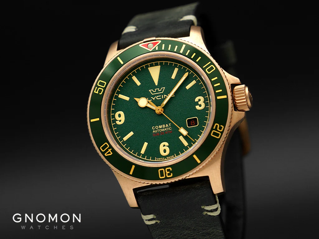Combat SUB 42 Bronze Vintage Green Ref. GL0482 - Image 5