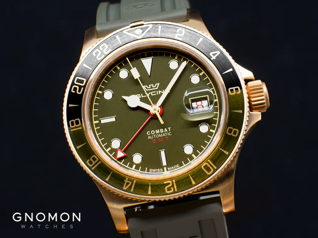 Combat SUB 42 Sports Bronze GMT Green Ref. GL0319 - Image 5