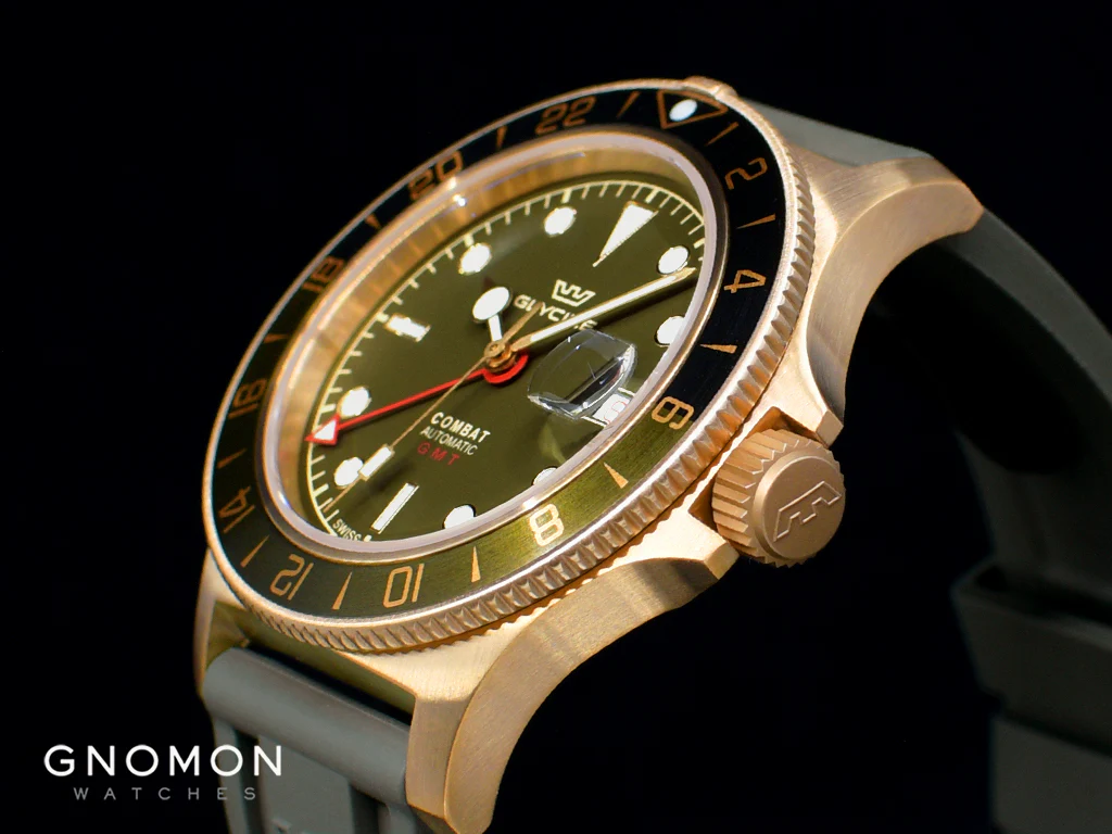 Combat SUB 42 Sports Bronze GMT Green Ref. GL0319 - Image 7