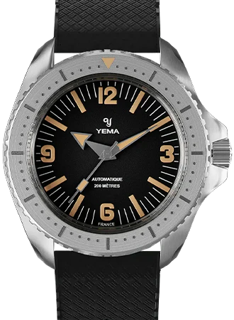 Diver Black - Rubber