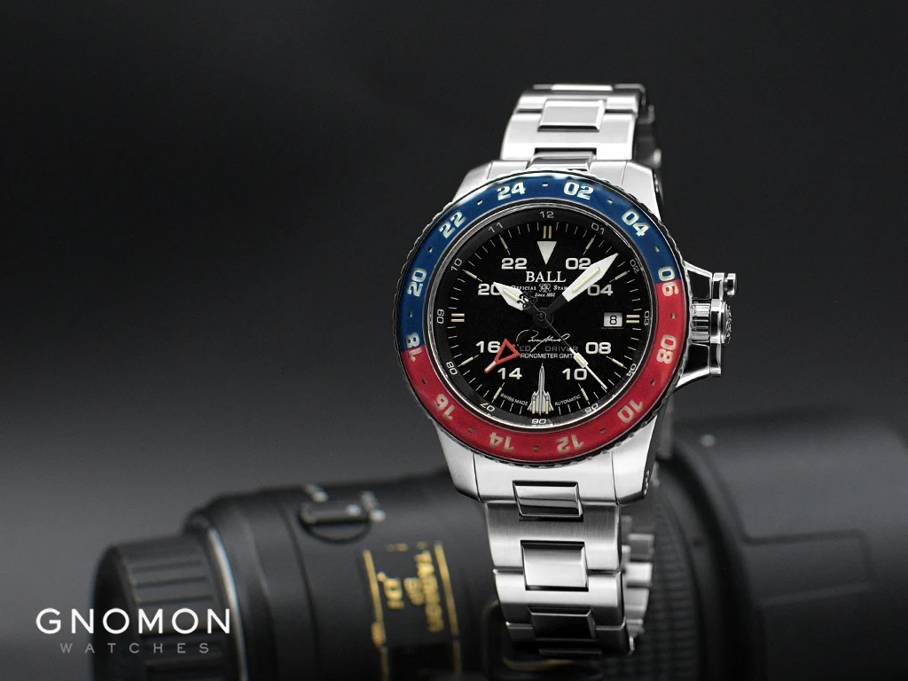 Engineer Hydrocarbon AeroGMT Sled Driver Blue/Red - Ltd Ed 199pcs Ref. DG2018C-S18C-BK - Image 2