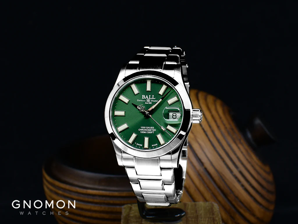 Engineer III Marvelight Chronometer 36mm Green - Ltd Ed 1000pcs Ref. NL9616C-S1C-GR - 904L Steel - Image 2