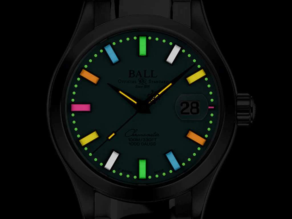 Engineer III Marvelight Chronometer Turquoise Ref. NM9026C-S44C-TQR - 904L Steel - Image 9