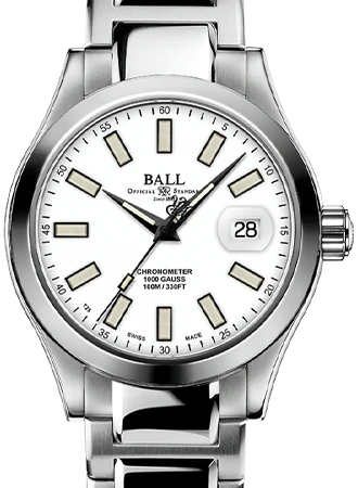 Engineer III Marvelight Chronometer White Ref. NM9026C-S6CJ-WH - 904L Steel