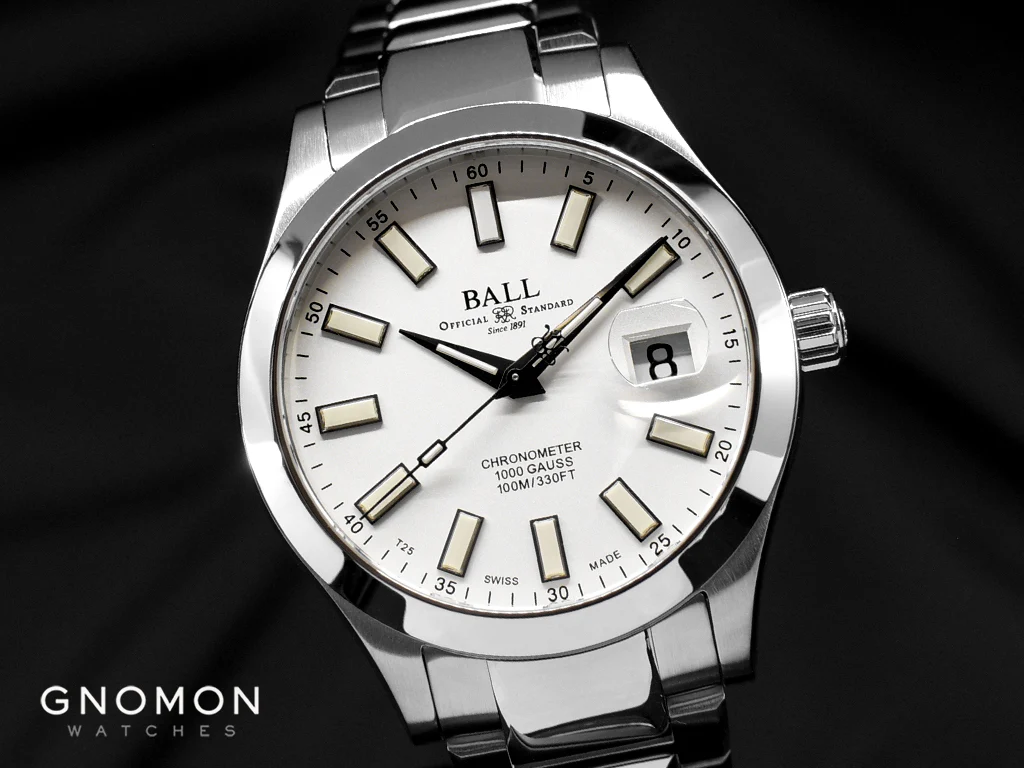 Engineer III Marvelight Chronometer White Ref. NM9026C-S6CJ-WH - 904L Steel - Image 5