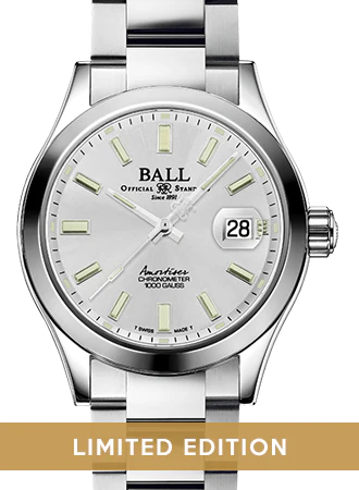 Engineer Master II Endurance 1917 40mm Silver - Ltd 1000pcs Ref. NM3000C-S2C-SL