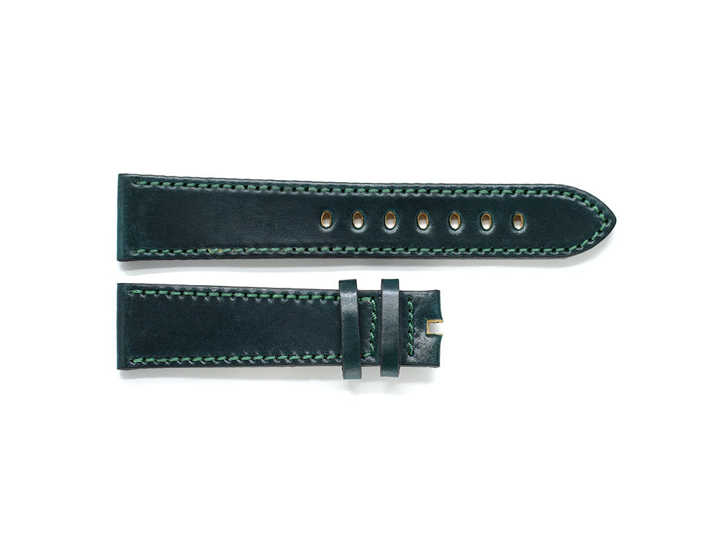 Evant Hunter Green Shell Cordovan Leather Strap - Image 2