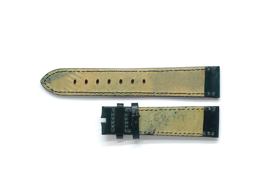 Evant Hunter Green Shell Cordovan Leather Strap - Image 3