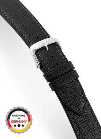French - Black - Genuine Cowhide