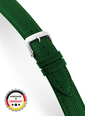 French - Forest Green - Genuine Cowhide