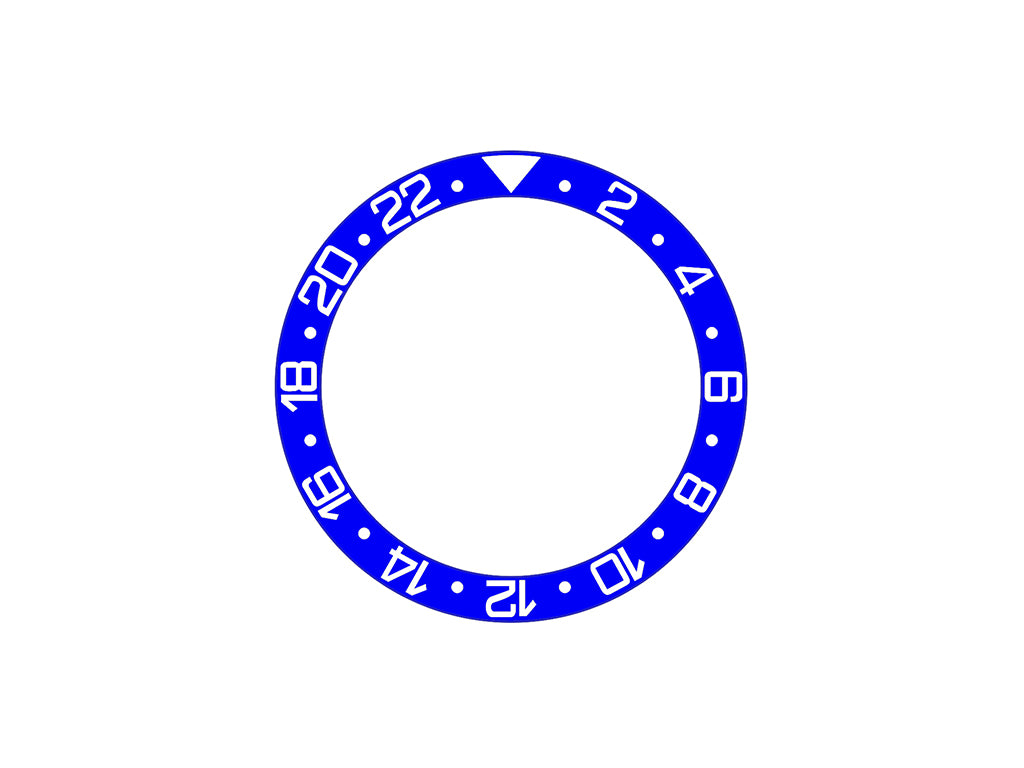 GMT Style Ceramic Bezel Insert Blue - Image 2