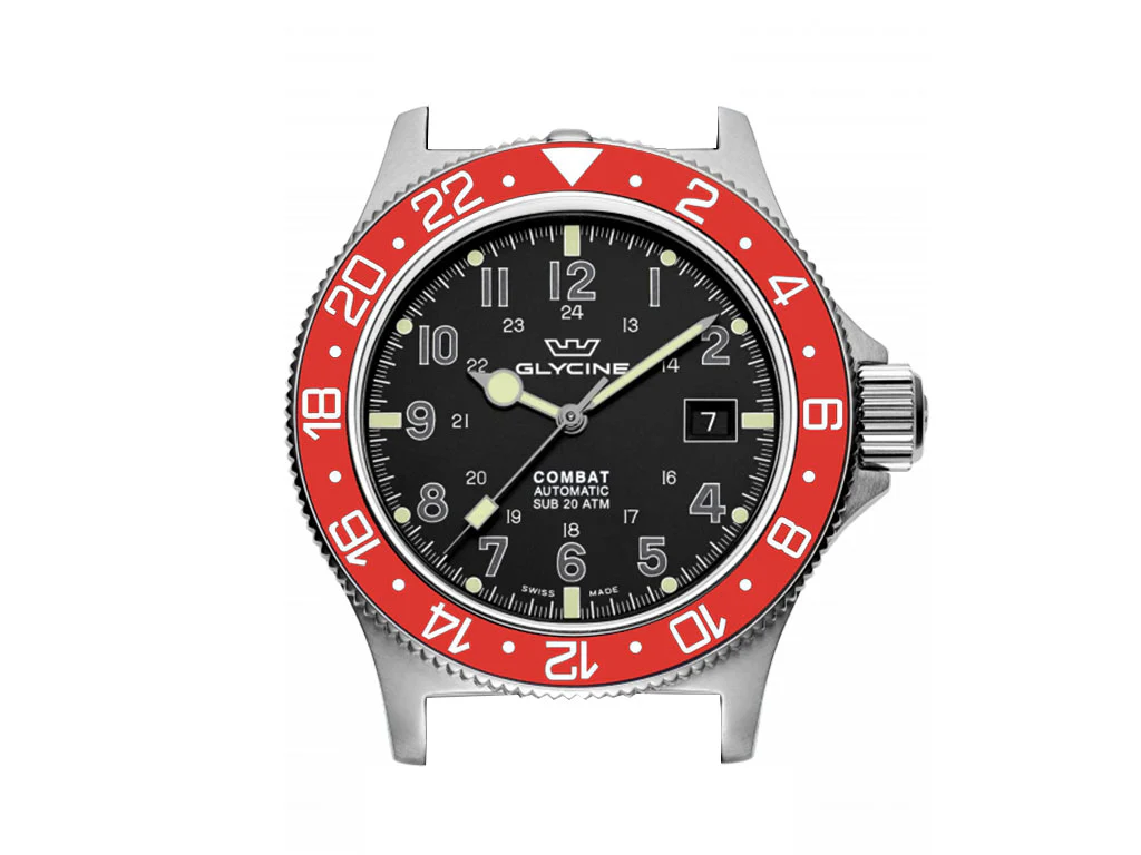 GMT Style Ceramic Bezel Insert Red - Image 2