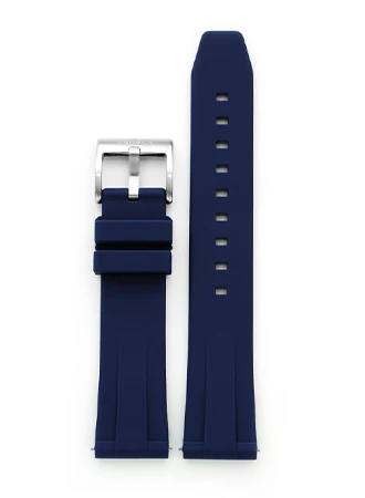 Gnomon Combat Rubber Strap Blue
