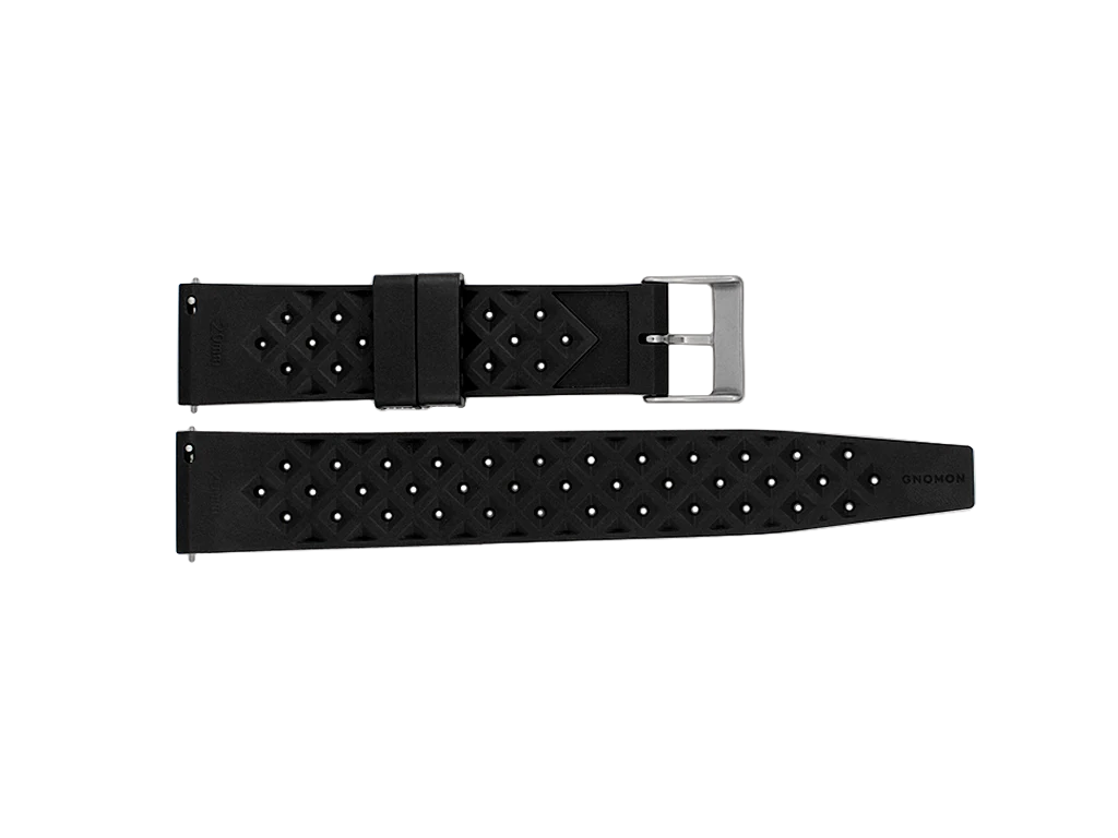 Gnomon FKM Pacific Rubber Strap Black - Image 3