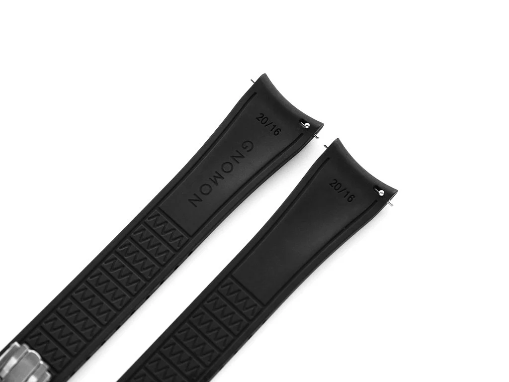Gnomon FKM Performance Rubber Strap Black - Image 4