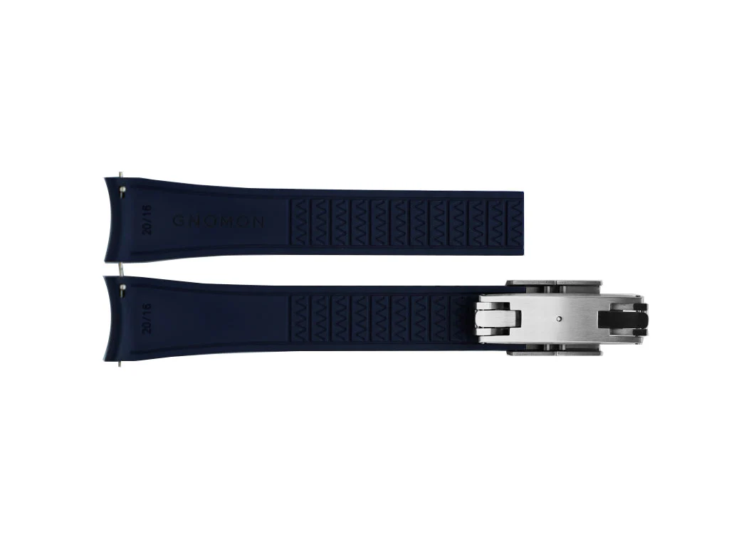 Gnomon FKM Performance Rubber Strap Blue - Image 3