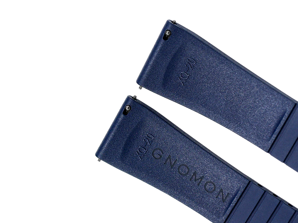 Gnomon FKM Pure Rubber Strap Navy Blue - Image 5
