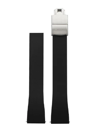 Gnomon FKM Pure Type II Rubber Strap Black