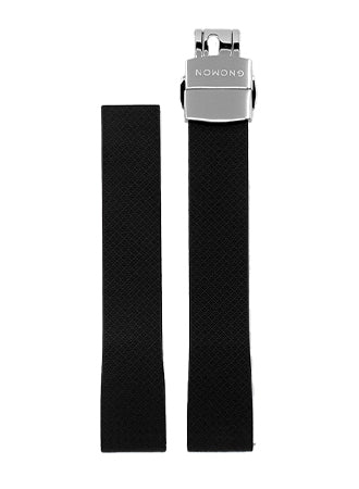 Gnomon FKM Sport Rubber Strap Black