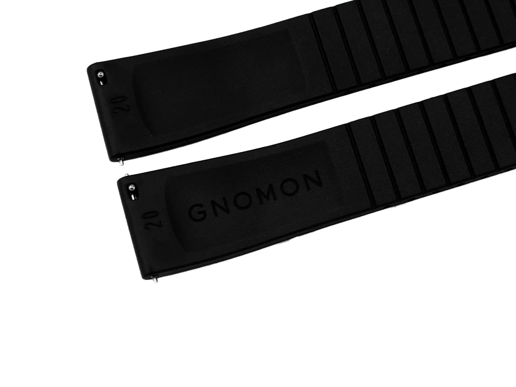 Gnomon FKM Sport Rubber Strap Black - Image 5